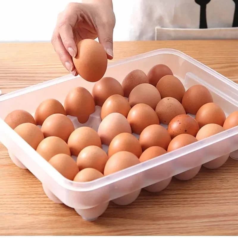Pratik Kullanım için Ergonomik 30'lu Yumurta Saklama Kabı