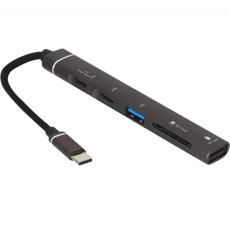 Fonksiyonel Type-c Hub 5'li Set İle Hızlı Bağlantı