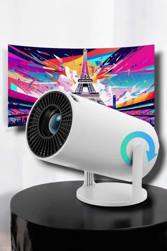 Full Hd Projeksiyon Cihazı 5000 Saat Ampul Ömrü İle
