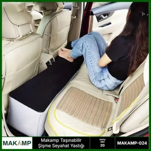 Ergonomik Taşınabilir Şişme Seyahat Yastığı 1 Adet