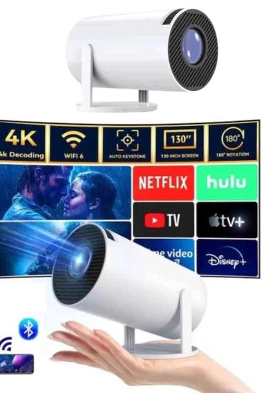 Kompakt Taşınabilir Projektör 720p Hdmı Uyumlu