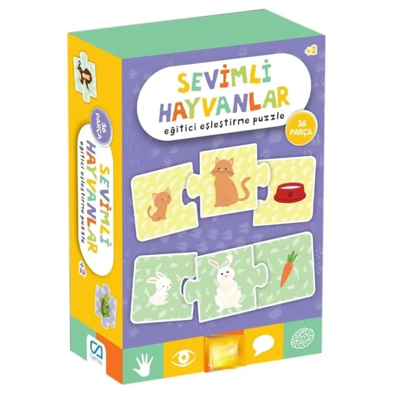 Sevimli Hayvanlar Oyun Seti 1 Adet Eğlenceli Aktivite