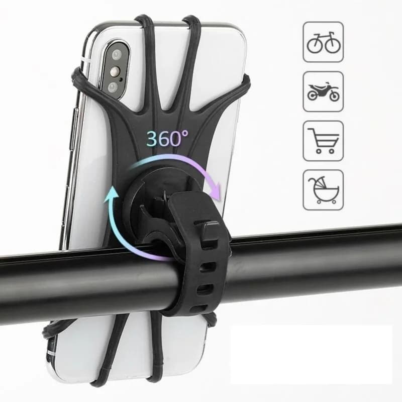 Ergonomik 360 Derece Silikon Telefon Tutucu Seti