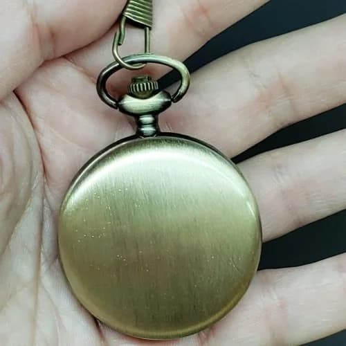 Antika Köstekli Saat 4.5 Cm Özel Hediye