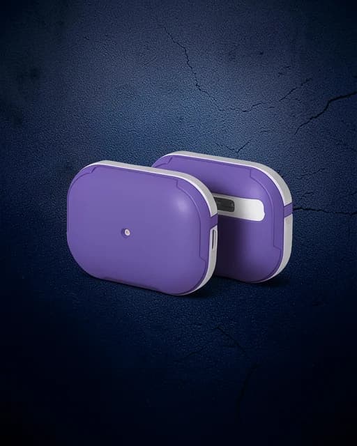 Apple Airpods Pro 2 (2.nesil) Mo-a8 Armor Kılıf - Gümüş