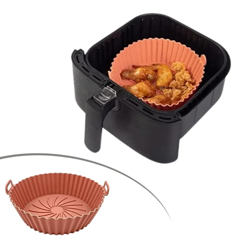 Ultra Emici Yıkanabilir Silikon Fırın ve Airfryer Matı 20 Cm