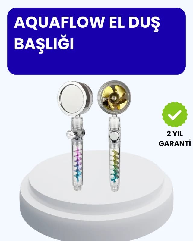 Sağanak Yağmur Etkili El Duşu – Start Stop Tuşlu Su Tasarruflu