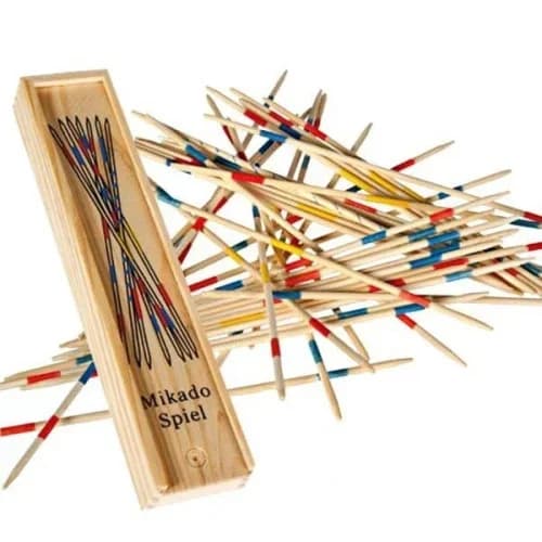 Mikado Oyunu 20x4 Cm Eğlenceli Strateji (ahşap Model)