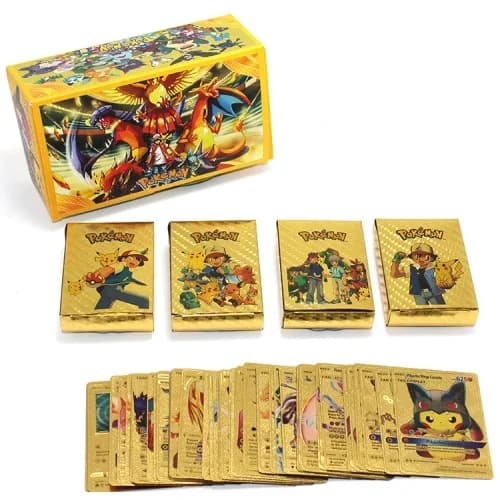 Premium Pokemon Oyun Kartı 9x6 Cm Eğlenceli Oyun Seti