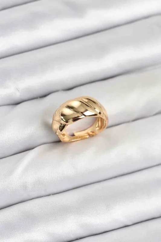 Renk Bombeli Sarmal Yüzük (gold Model)