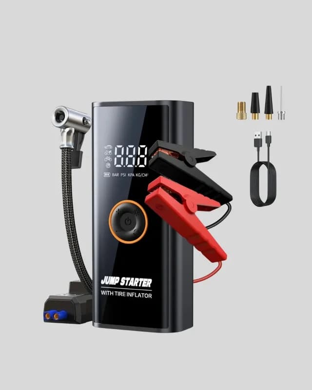 Pratik Akü Takviye Ve Kompresör 12v Araçlar İçin
