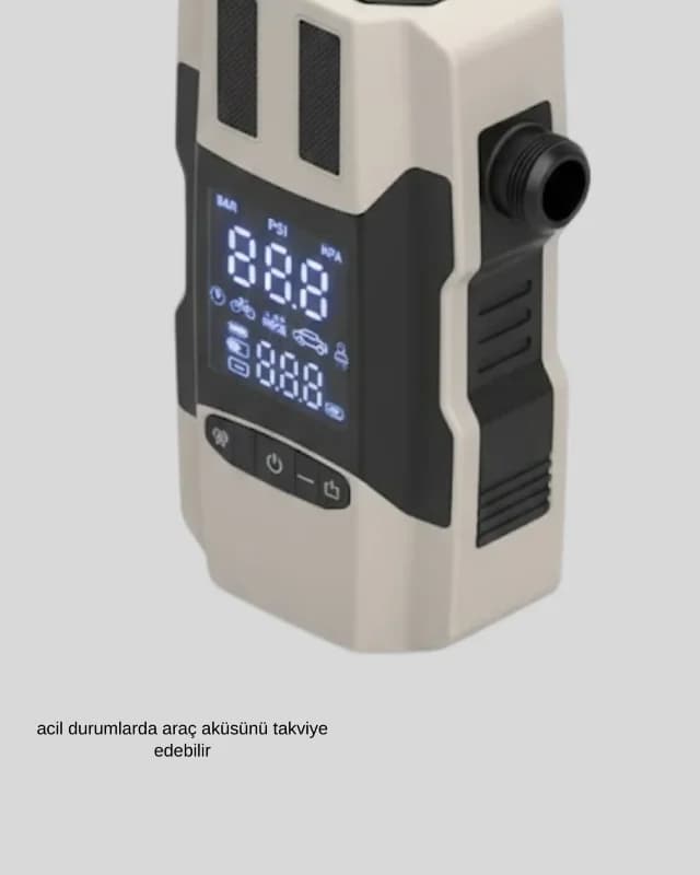 Kompakt Araç Pompası Ve Akü Takviye 12000 Mah