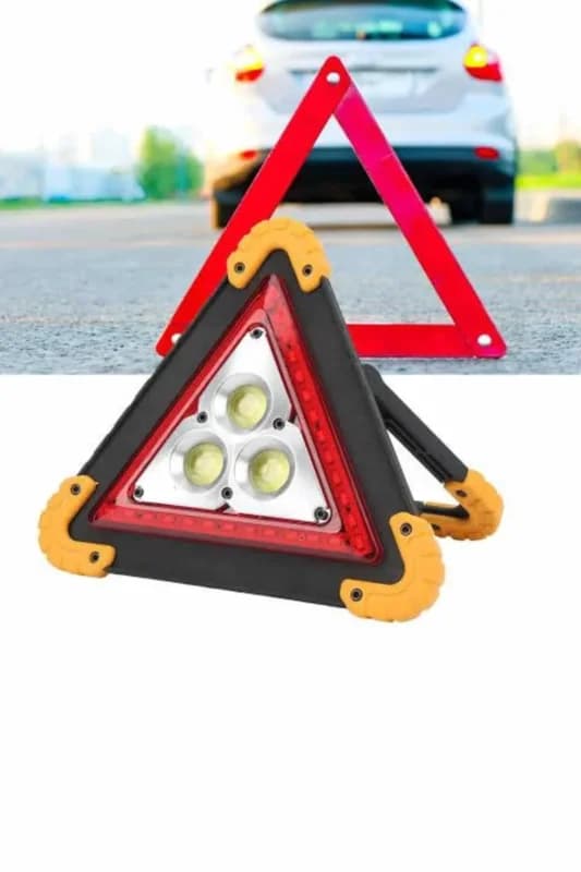 Güneş Enerjili Acil Durum Işığı 500 Lümen 5 Mod 20 Cm