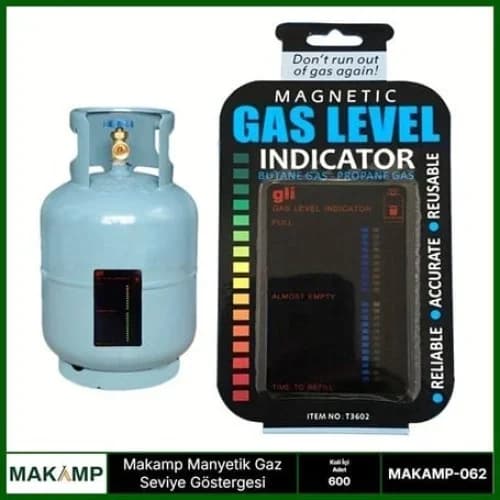 Pratik Manyetik Gaz Seviye Ölçeri 1 Adet