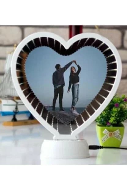 Sihirli Kalp Şeklinde 20 Cm Usb İle Işıklı