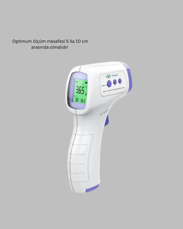 Hassas Kızılötesi Termometre Lcd Ekran 5-10 Cm Mesafeden Ölçüm