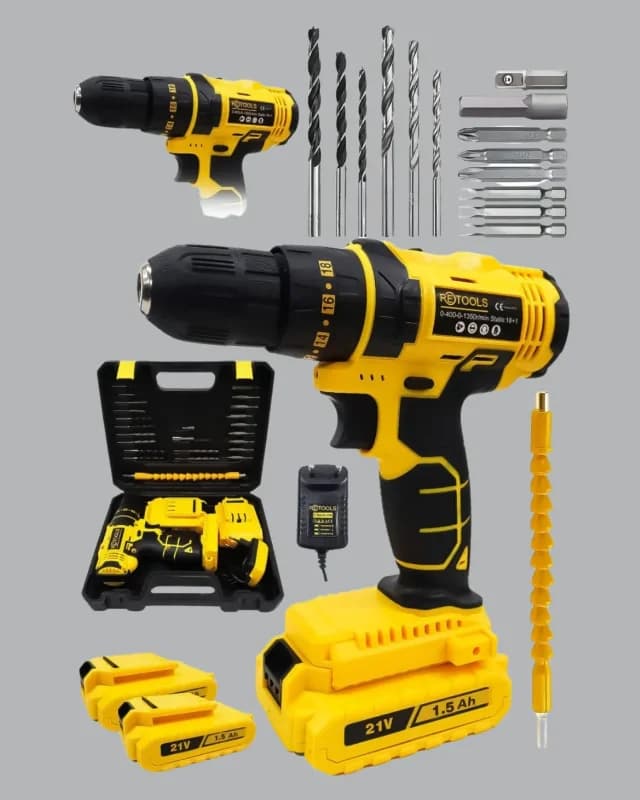 Ergonomik 12v Akülü Matkap 2 Kilogram Ağırlık İle