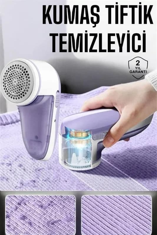 Kablosuz Tiftik Temizleme Makinesi Usb Şarjlı 1 Adet