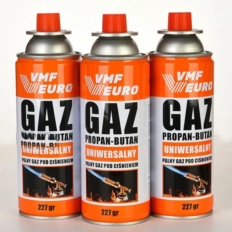 Valfli Kartuş 227gr 3 Adet Portatif Kamp Gazı