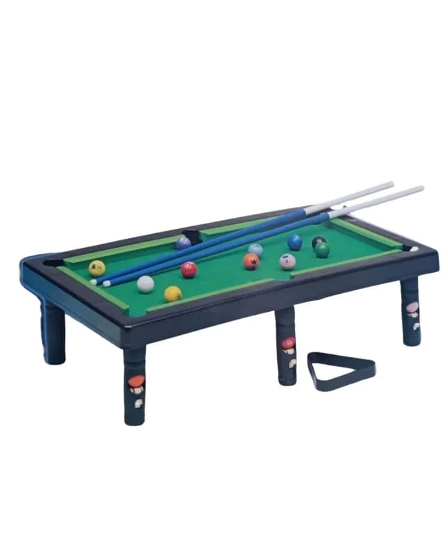 Eğlenceli Mini Bilardo Seti 12 Top İle Çocuklar İçin Oyun