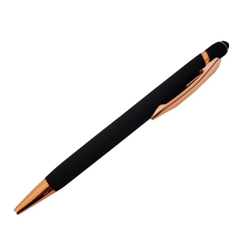 Kaliteli Deri Tükenmez Kalem Touchpen 14 Cm