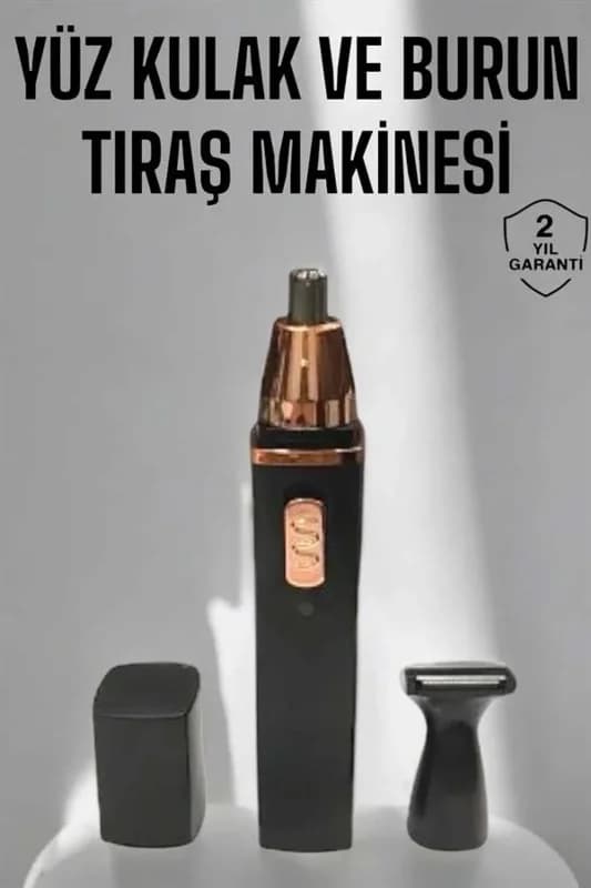 Şarjlı Mini Tıraş Makinesi Kulak Burun Yüz Temizleyici