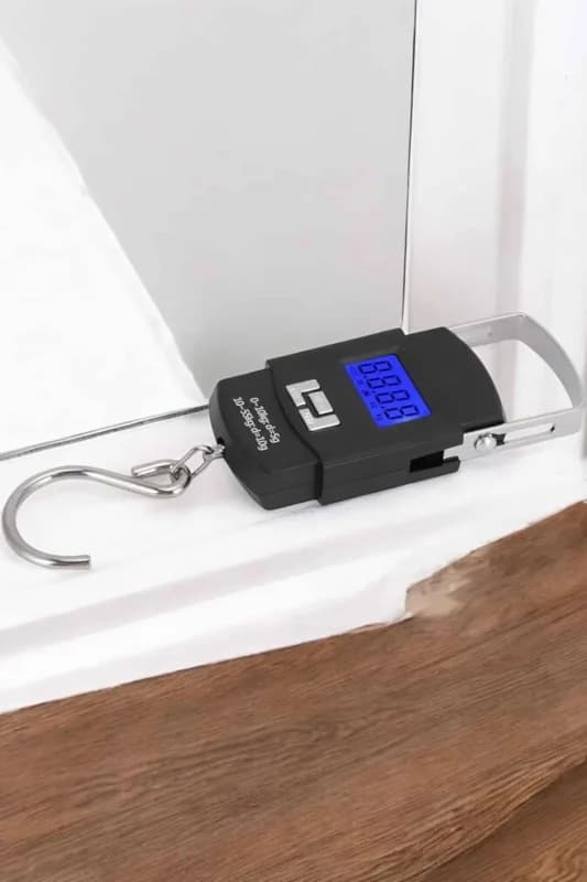 Dijital El Kantarı 50 Kg Kapasite Kancalı Portatif