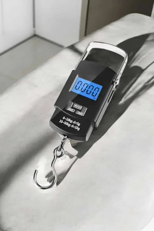 Dijital El Terazisi 50 Kg Pilli Led Ekran İle Taşınabilir