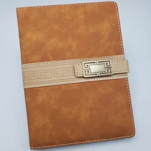 Şık Deri Defter A5 Boyutunda 106 Yapraklı Tarihsiz Ajanda