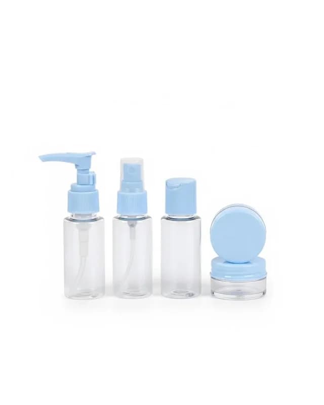 Seyahat Boy Kozmetik Organizer Seti 30 Ml 5'li Pratik Çözüm