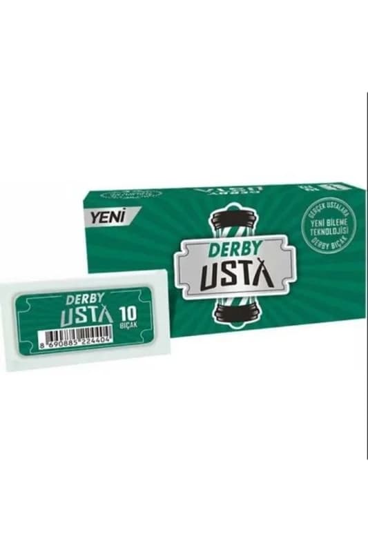 Yüksek Kalite Yaprak Jilet 100'lü Set Berber Kullanımı