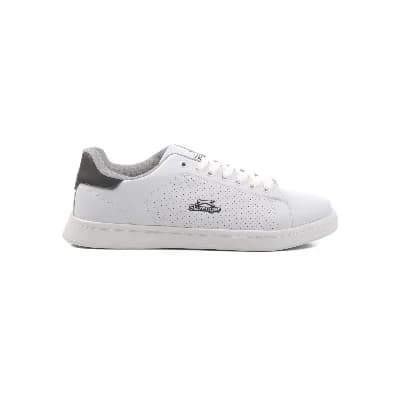 Slazenger Beyaz Siyah Büyük Numara Erkek Sneaker Ayakkabı
