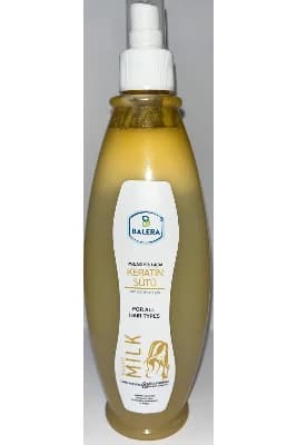 Durulanmayan Keratin Bakım Sütü Düzleştirici & Besleyici Saç Bakım Spreyi 400ml