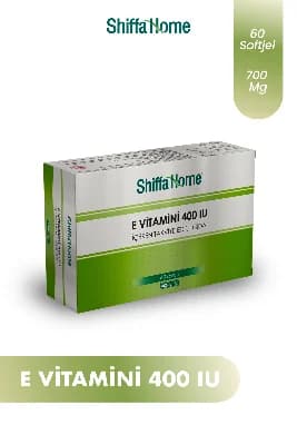 E VİTAMİNİ 400 IU 700 MG X 60 SOFTGEL