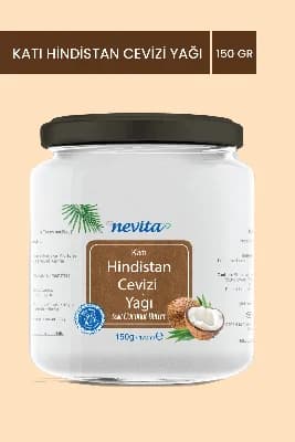 Katı Hindistan Cevizi Yağı 170 ml - Soğuk Sıkım %100 Saf Sızma