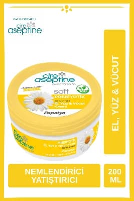 Soft Papatya Nemlendirici Bakım Krem 200 ml
