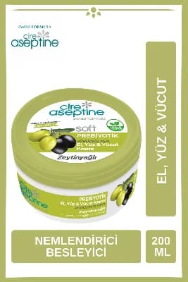 Soft Zeytinyağlı Nemlendirici Bakım Kremi 200 ml