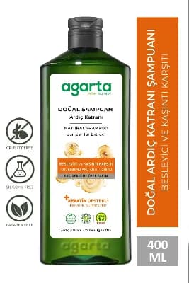 Agarta Ardıç Katranı ve Keratin Şampuanı 400 Ml