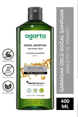 Doğal Şampuan Sarımsaklı 400 ml