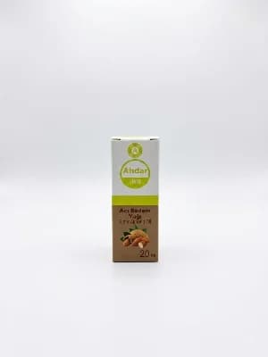 Ahdar Acı Badem Yağı 20 Ml