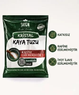 Saygın Kaya Tuzu Sofralık 500 Gr