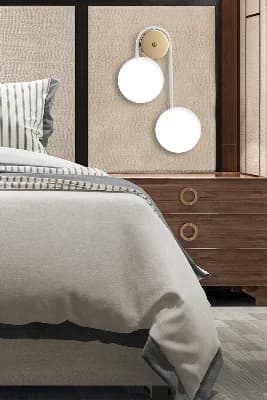 MANOLA 2'Lİ BAL GLOB CAMLI ESKİTME MODERN APLİK