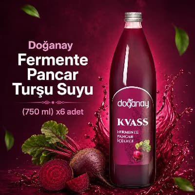 Doğanay Fermente Pancar Turşu Suyu 750 ml x6