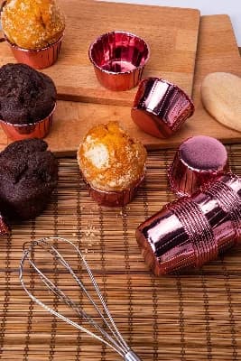 YASİMA 12 li GoldRose muffin kek kalıbı