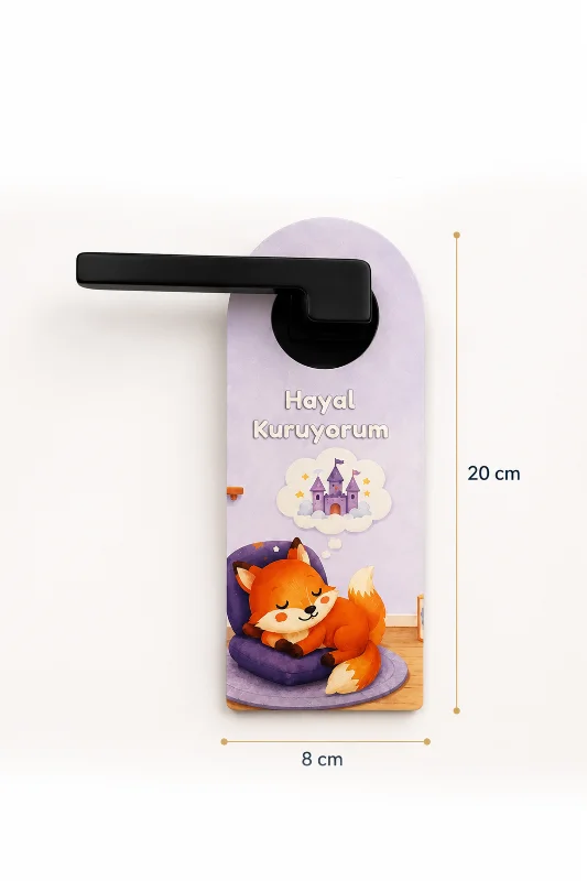 Vuud Çocuk Odası Kapı Kolu Askısı (6'lı Paket) – 3. görsel