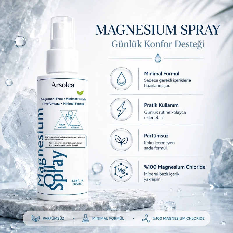 Magnesium Spray – %100 Doğal Magnezyum Chloride – 2. görsel