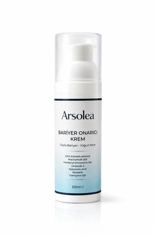 Bariyer Onarıcı Bakım Kremi 50 ml Ceramide Cica Niacinamide Hyaluronic Acid Panthenol