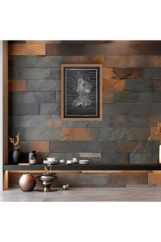 Optik Lin'e Art İllüstrasyon Nakış işleme Tablo