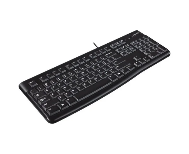 Logitech K120 920-002505 USB Kablolu Standart Q Klavye Siyah – 2. görsel