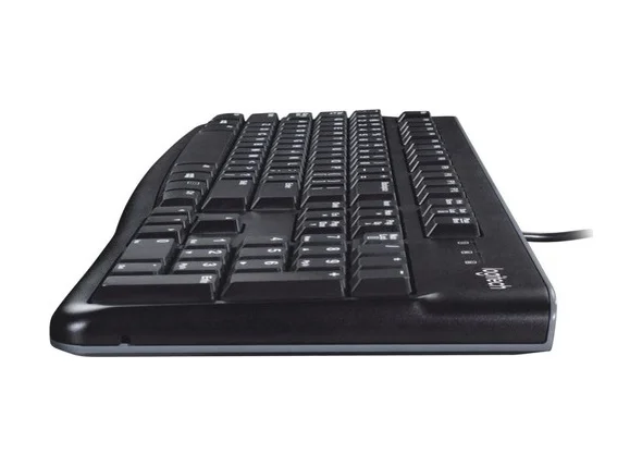 Logitech K120 920-002505 USB Kablolu Standart Q Klavye Siyah – 4. görsel